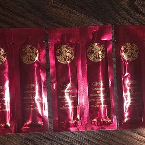 MSRP $22 – 3 Oribe Beautiful Color Shampoo & Conditioner Sets - 6 PACKETS TOTAL